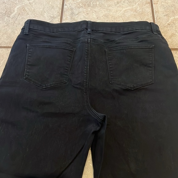 Chico’s Black Perfect Stretch Girlfriend Slim Leg Ankle Denim Jeans 2.5 - Picture 10 of 14